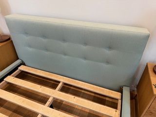 Beautiful Crate And Barrel Tate Queen Bed for Sale