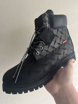 Timberland 6" Premium Waterproof Boot Supreme Diamond Plate Black