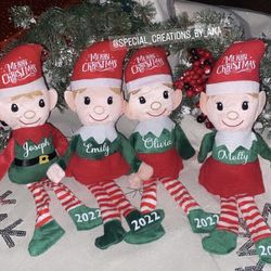 More Personalized Elves Done 🎄🎁 