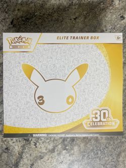 Pokémon 30th celebration ETB