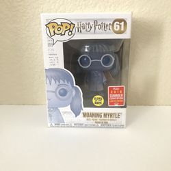 Funko Pop Harry Potter Moaning Myrtle Glows In The Dark 