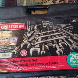 Craftsman 26 piece combination wrench set 