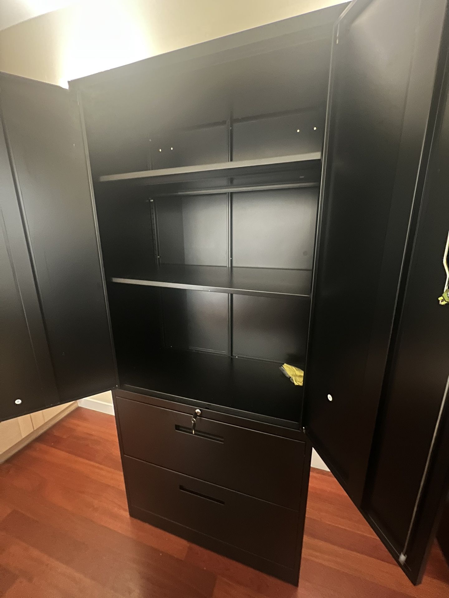 Two Drawer File Cabinet.