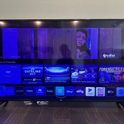 60” LG TV 