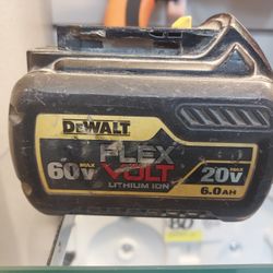 DEWALT FLEXVOLT BATTERY 20V TO 60V 6.0AH