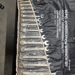 Metric Combination Wrench Set