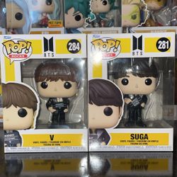 BTS Suga And V Funko Pop