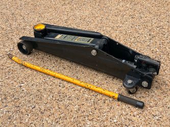 Craftsman Heavy Duty 3-ton Hydraulic Floor Jack Rolling Service Jack Works Great