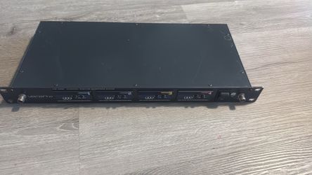 VocoPro UHF-5800 4-Channel Wireless Microphone System – $150