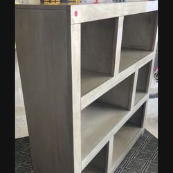 Gray Book Shelf 
