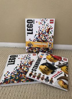 Boxed Set - With Standing Small Minifigures Book & The Lego Book.