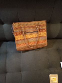 Purse Mundo Maya Genuine Leather