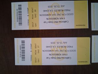 Tickets