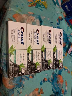 Crest charcoal with tea tree oil