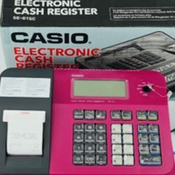 Pink Casio Cash Register 