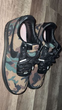 Air Force 1 Low Max Air VT QS Camo 530989 090 Black for Sale in Pomona CA OfferUp
