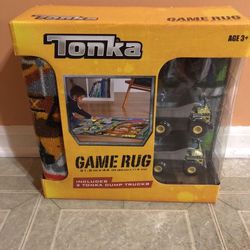 Tonka kids Game Rug. brand new