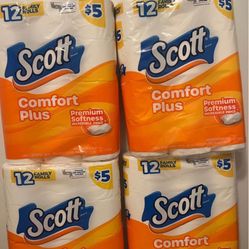 Scott Toilet Paper 4/$20