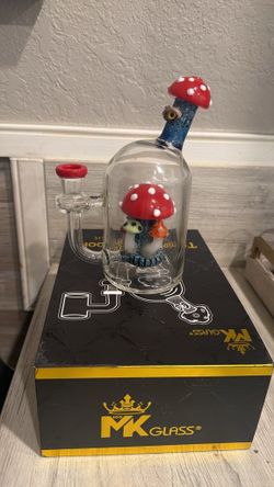 trippy mushroom premium mk glass