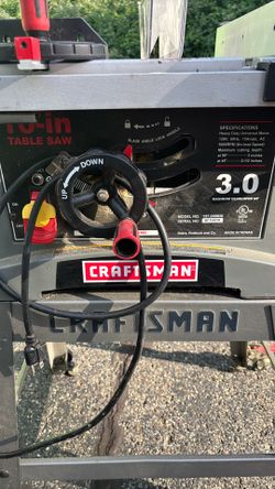 Craftsman 10 inch tablesaw