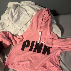 Pink Hoodies Size S