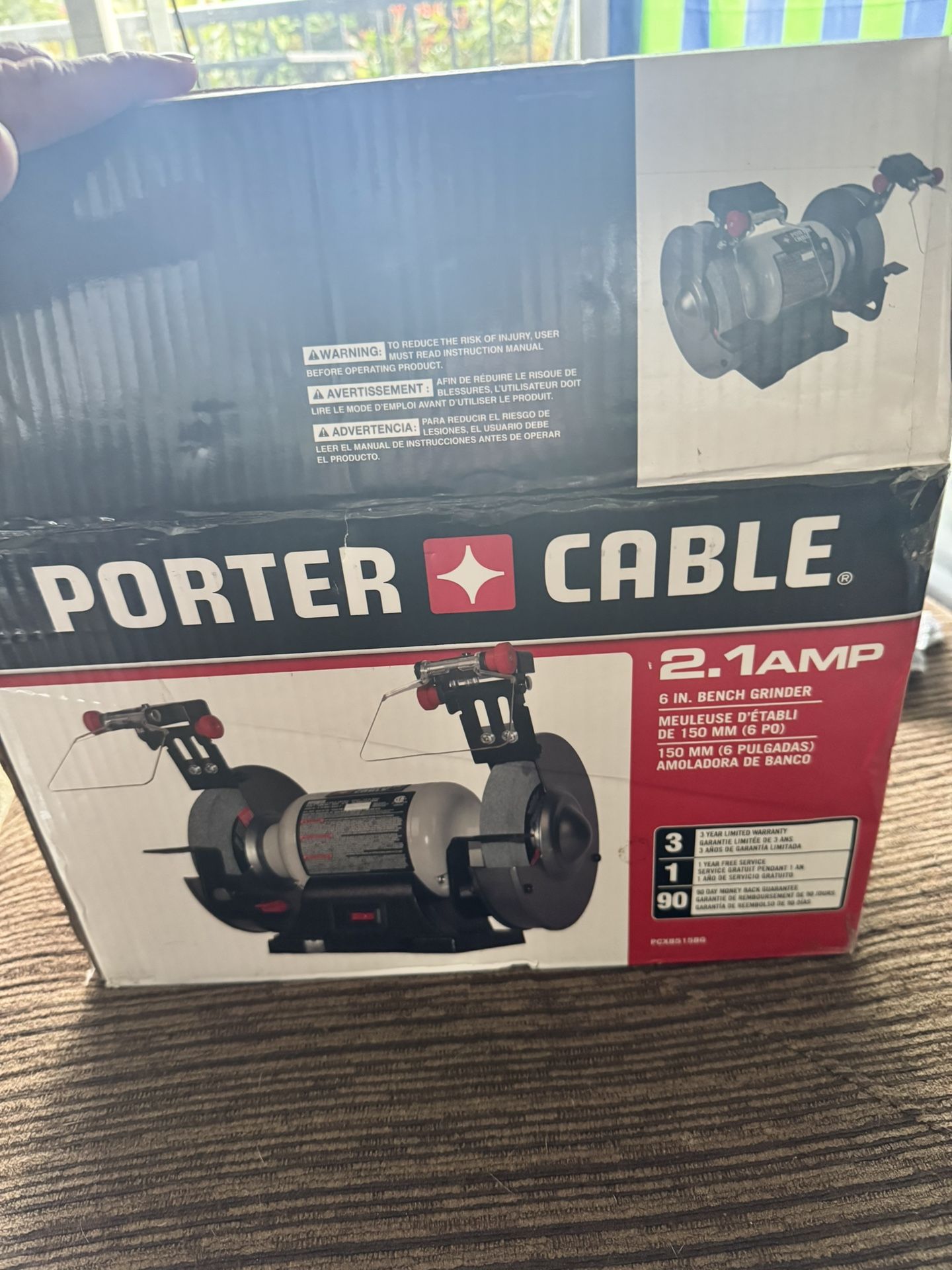2.1 Amp 6” Bench Grinder