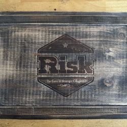 Risk Board Game 2017 Rustic Wood Series
