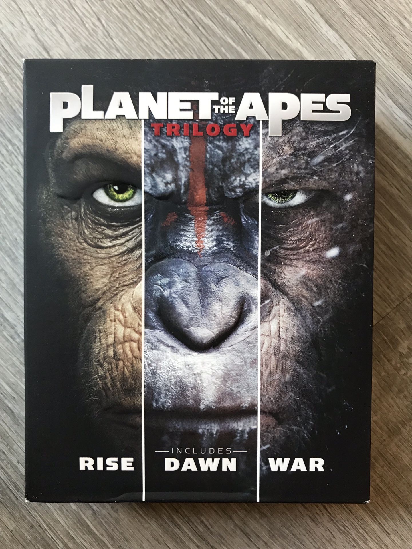 Planet of the Apes Trilogy Blu Ray