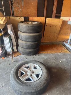 2018-2026 wrangler rims and tires lug pattern 5x5