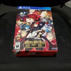 Ps4 Persona 5 R Royal Phantom Thieves Edition (Unopened)
