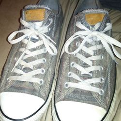Newer Converse All Star Low Top Plaid Size 12