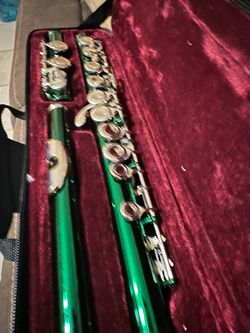 Nice Green Flute Excellent Condition Plays Great $140 Firm