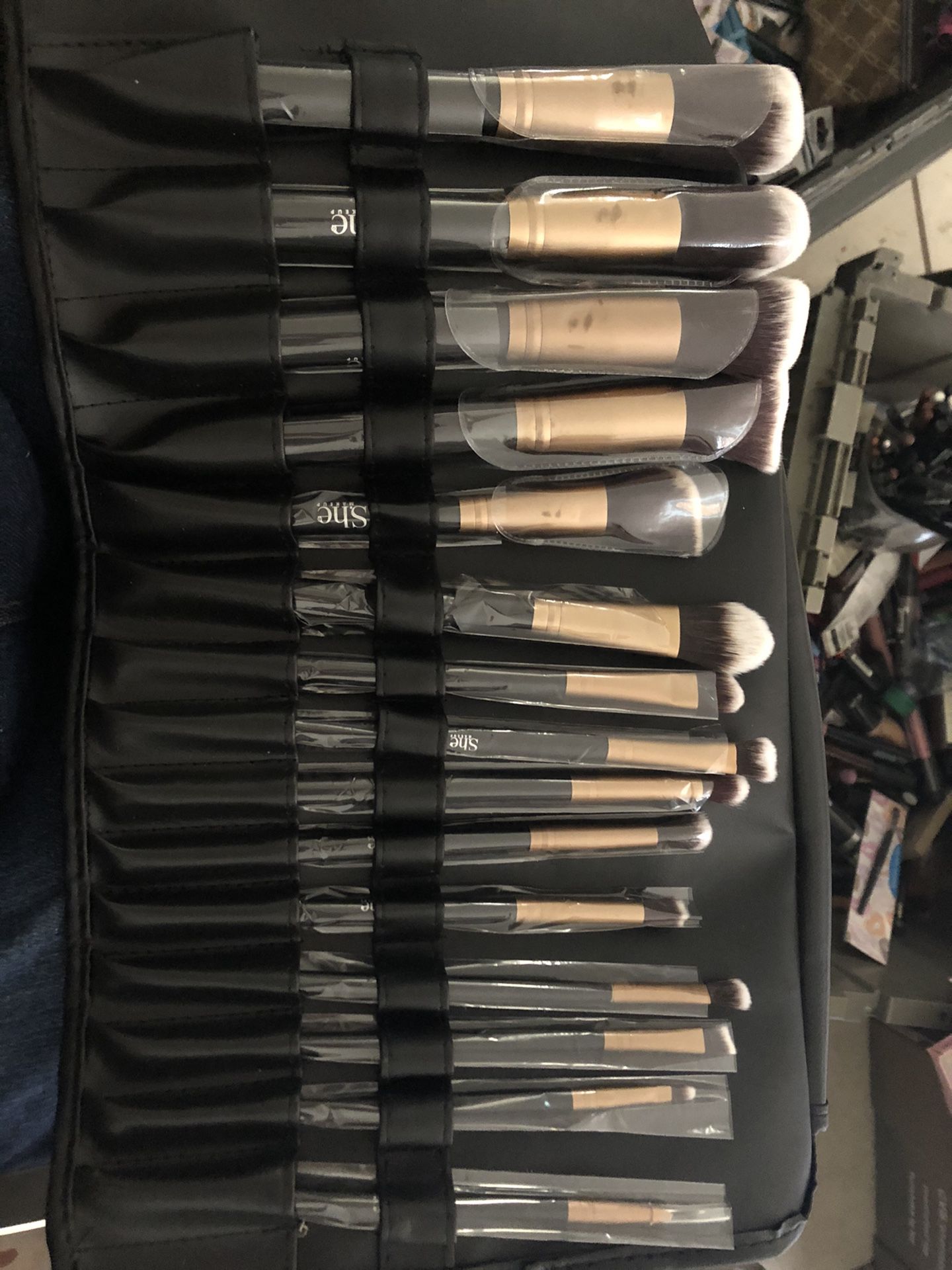 15 pcs makeup brush