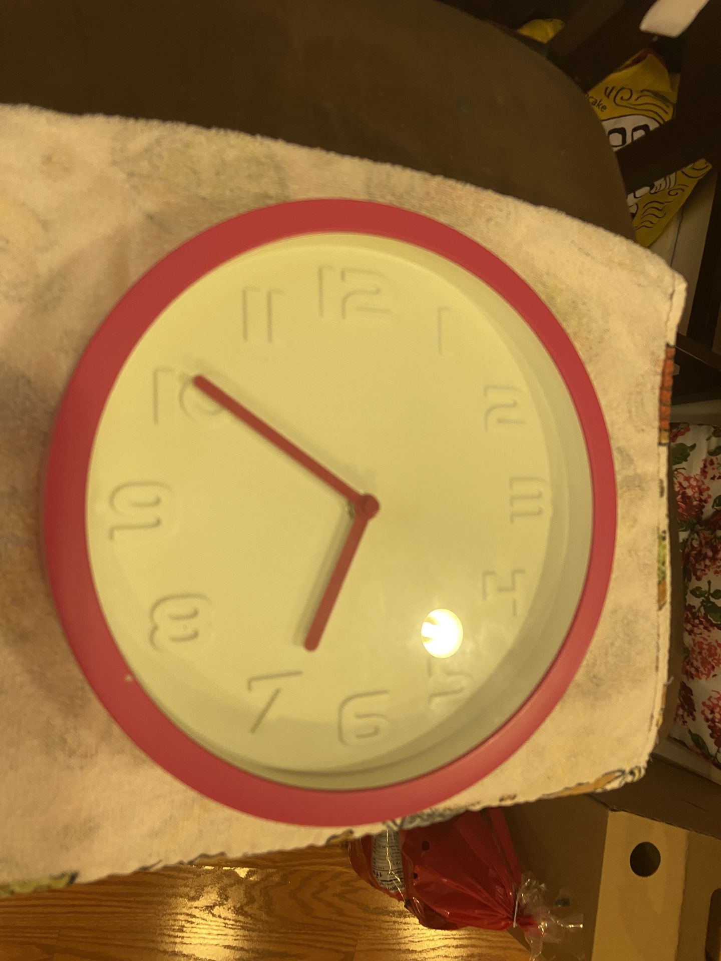 Pink Clock