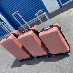 Luggage 3 piece set! With TSA lock, maletas 3 Piezas 