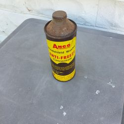 Vintage Unopened Can Of Windshield Washer