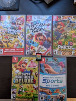 Nintendo Switch Games (Check Description)