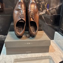 Stacy Adams Brown Leather Oxford Men’s Shoes