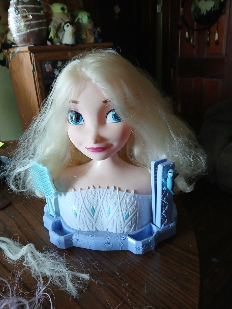 Disney Elsa Styling Head