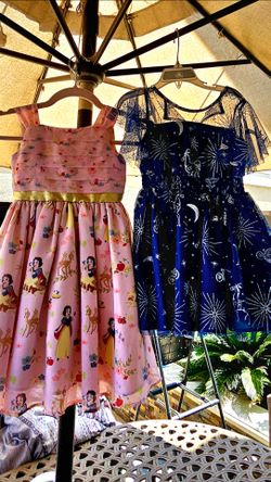 Disney store Princess dresses size 3/4 t
