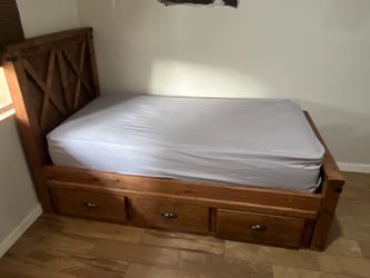 Twin size bed frame