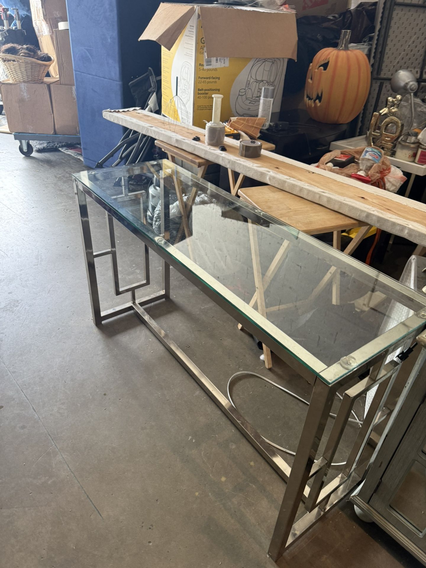 Mesa Consola De Vidrio 