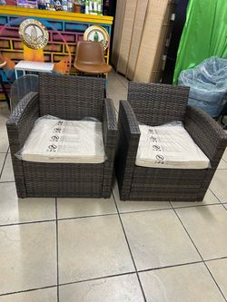 Wicker Style Patio Set