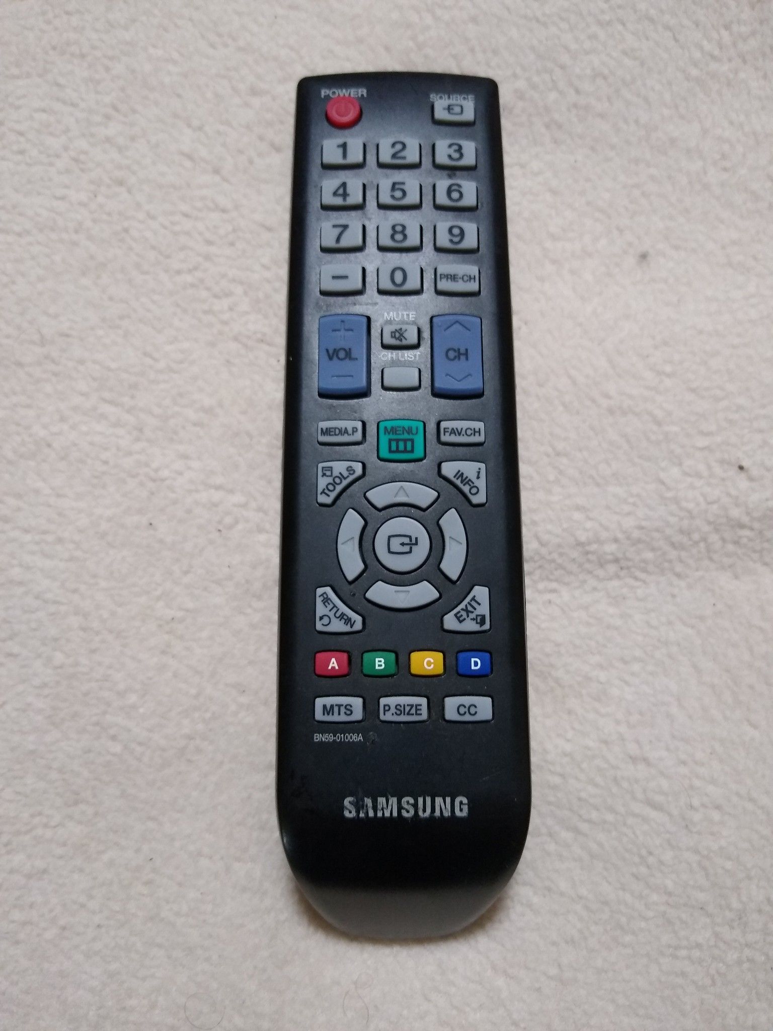 Samsung TV control