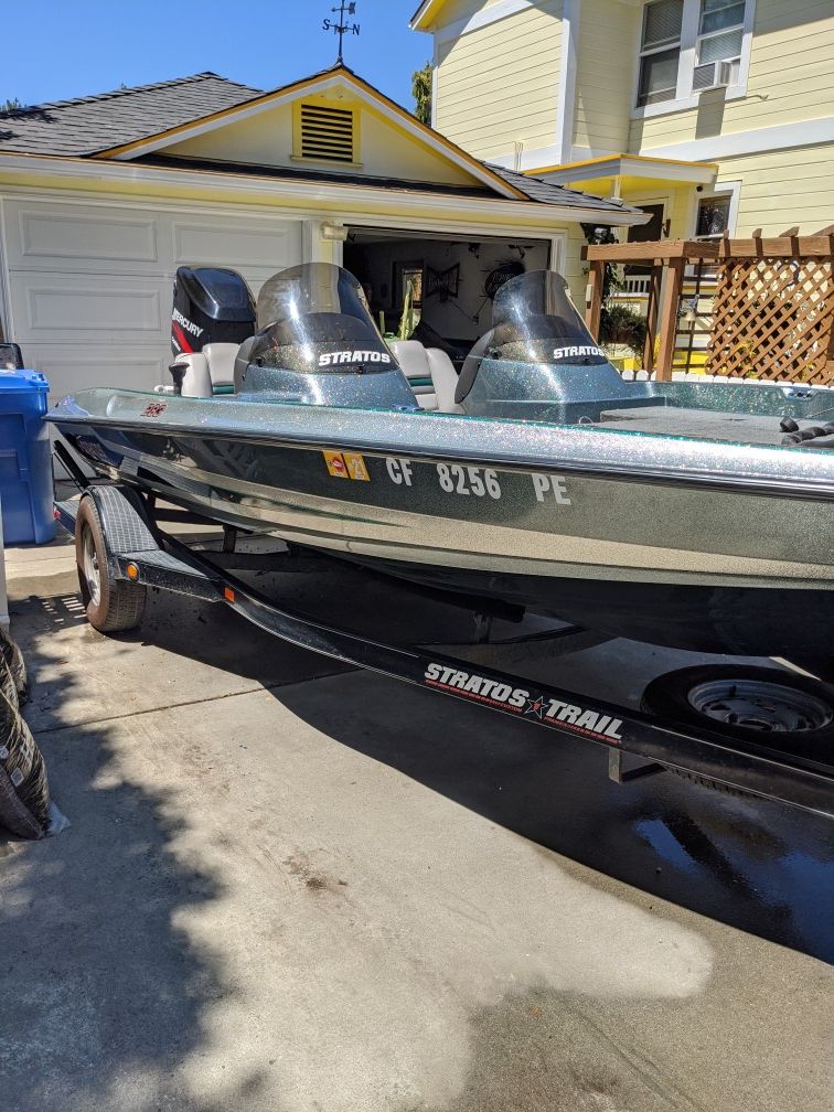 1998 stratos 283 bass boat
