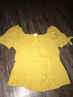 Off the shoulder shirt