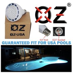 Pool Spa Led Light Bulb. 500w Equivalent Energy Saver