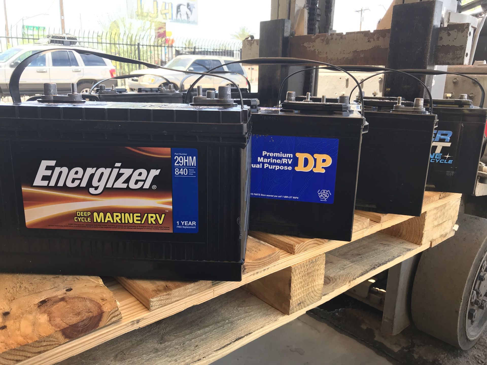 New and used batteries for sale