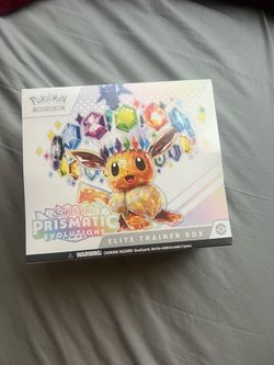 Pokemon Prismatic Evolutions Elite Trainer Box