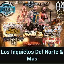 Los Iinquietos Del Norte. Hoy!